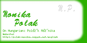 monika polak business card